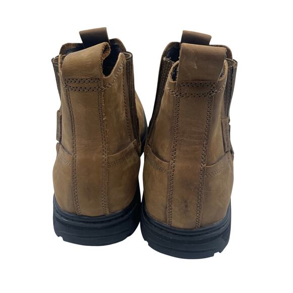 Skechers Blaine Orsen Ankle Boots Brown Dark Chocolate Leather Mens 13 main image 4